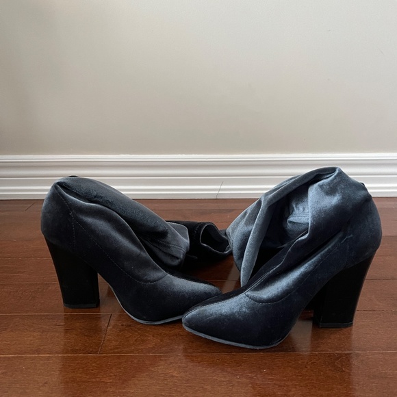 Zara - Over the Knee Sock Boot - Picture 5 of 6